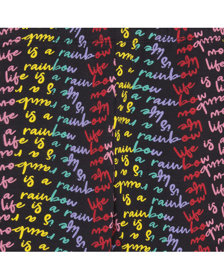 Legging largo joyful expression rainbow