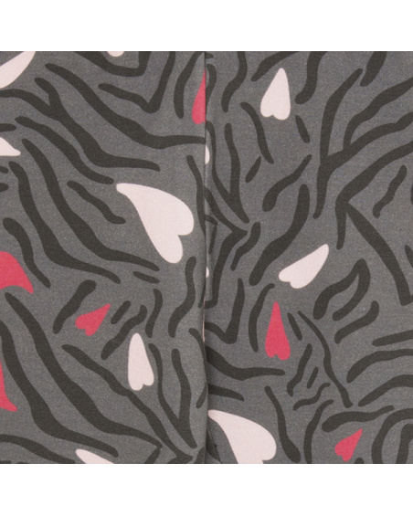 Legging largo atelier amore zebra