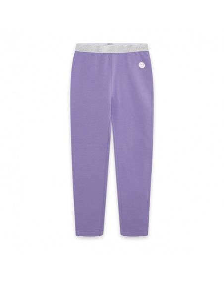 Legging felisa niña lila basics