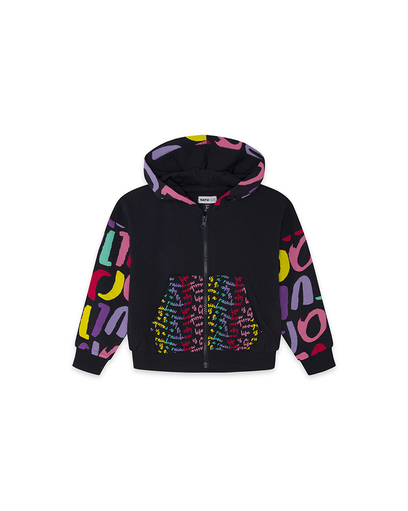 Sudadera abierta joyful expression energy