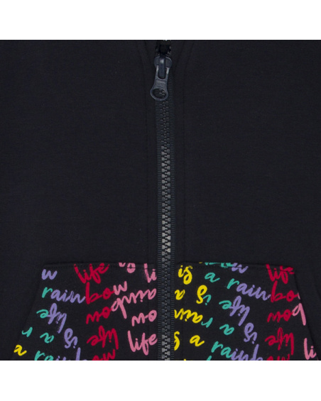 Sudadera abierta joyful expression energy
