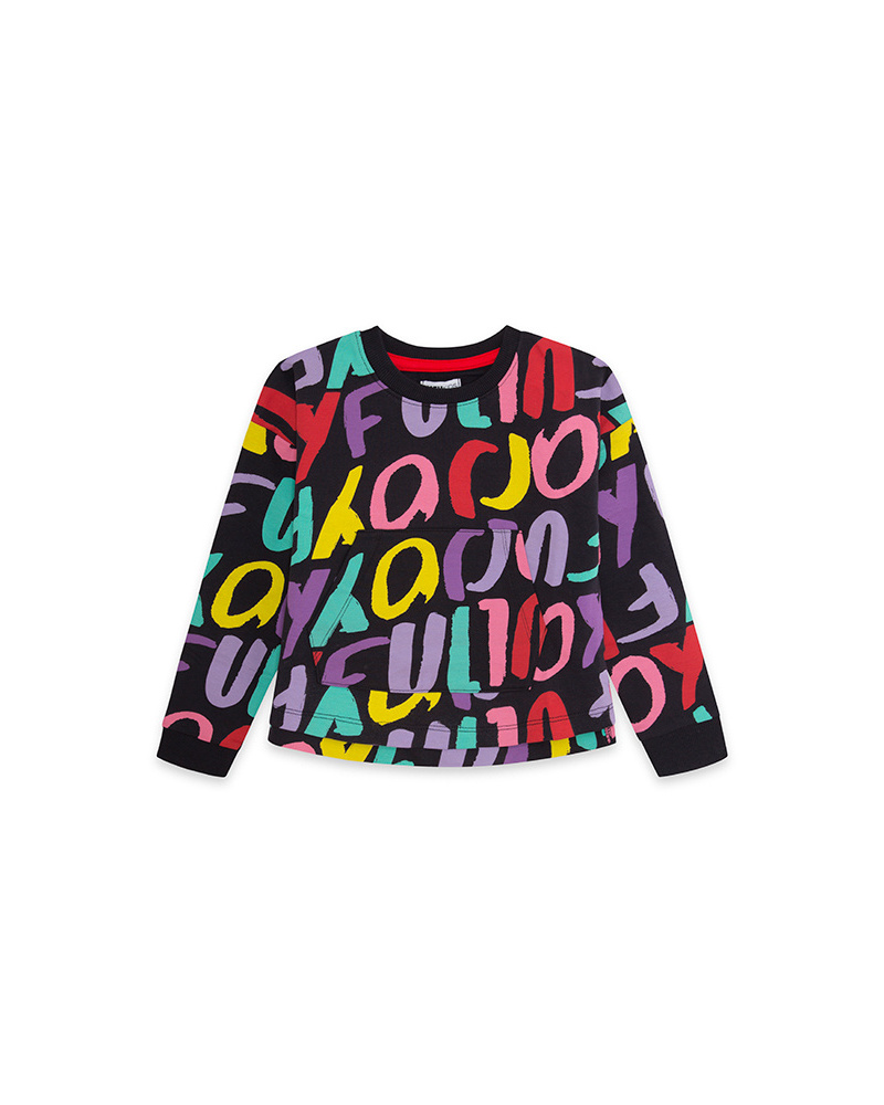 Sudadera cerrada joyful expression colours