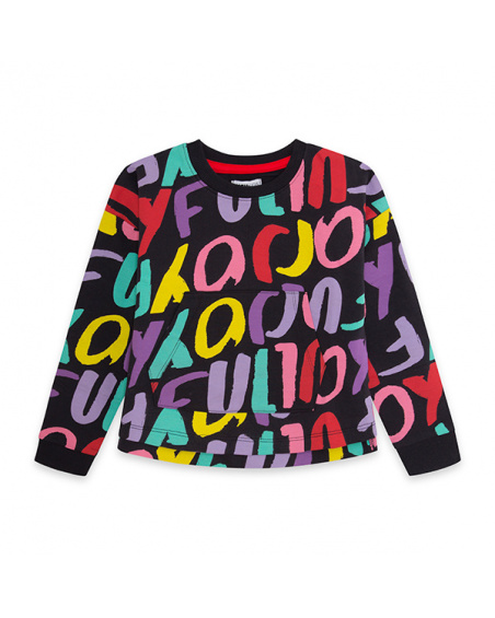 Sudadera cerrada joyful expression colours
