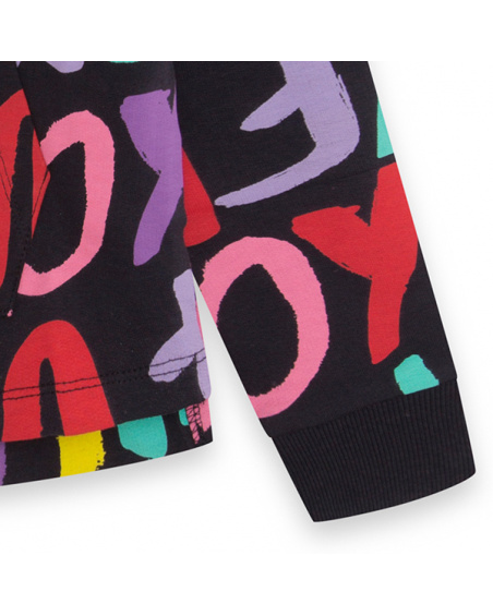 Sudadera cerrada joyful expression colours