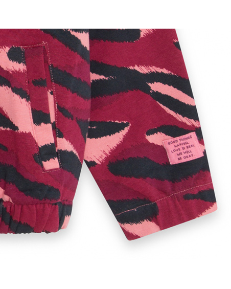 Sudadera abierta wild soul feli