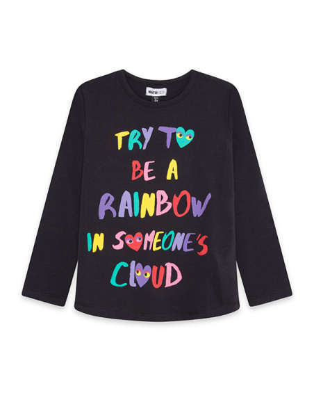 Camiseta manga larga joyful expression cloud