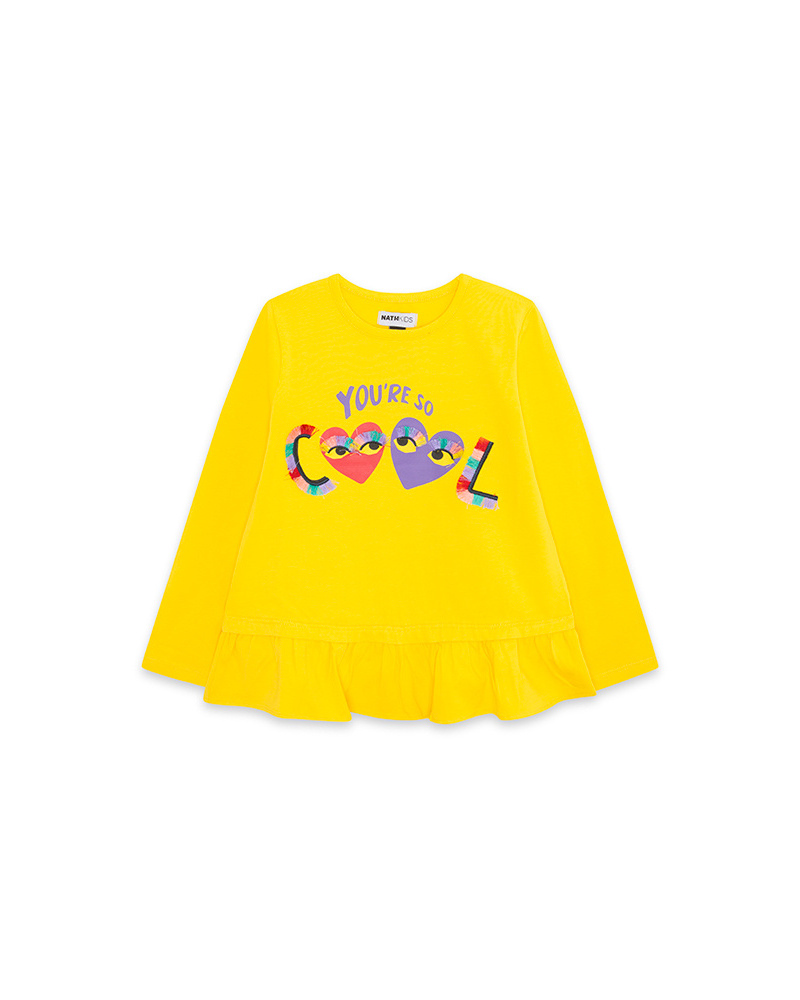 Camiseta manga larga joyful expression cool