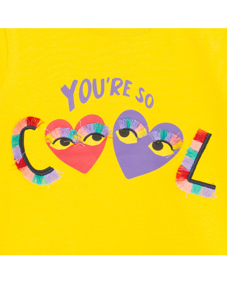 Camiseta manga larga joyful expression cool
