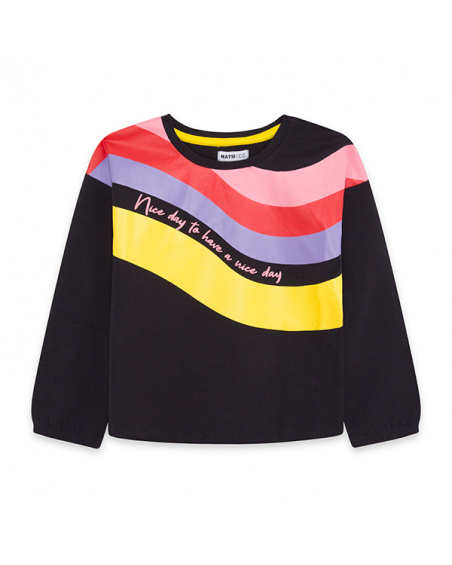 Camiseta manga larga joyful expression niceday Camiseta manga larga joyful expression niceday