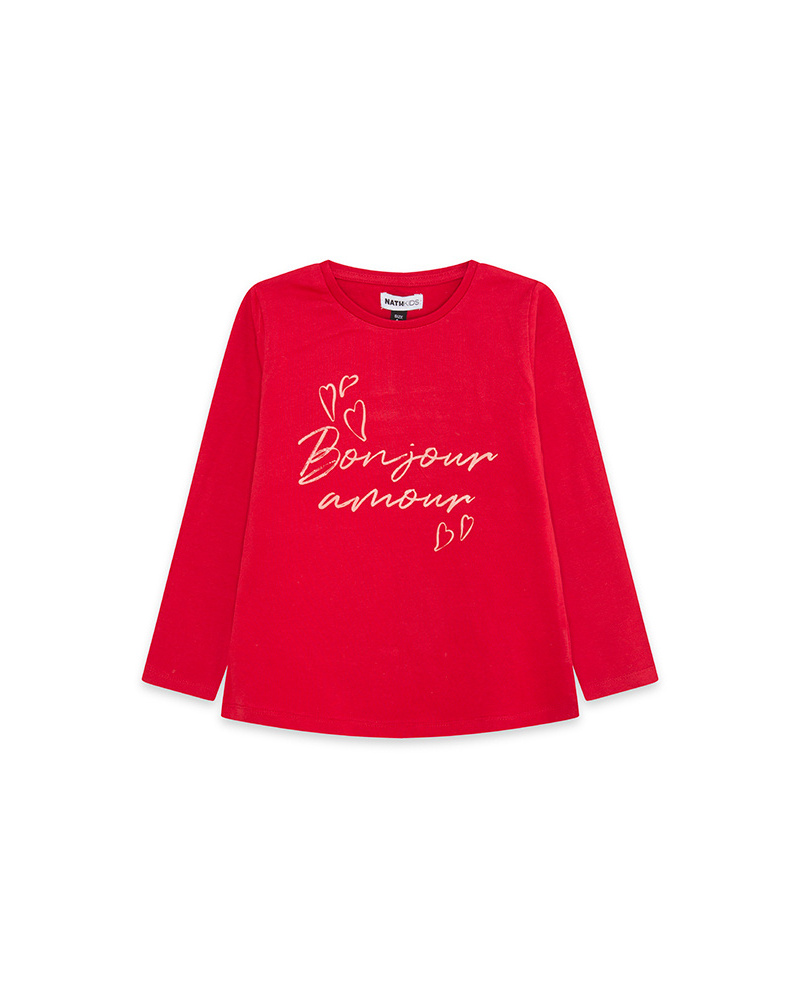 Camiseta manga larga atelier amore bonjour