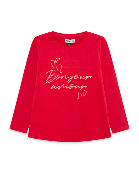 Camiseta manga larga atelier amore bonjour Camiseta manga larga atelier amore bonjour