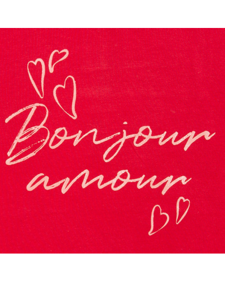 Camiseta manga larga atelier amore bonjour Camiseta manga larga atelier amore bonjour
