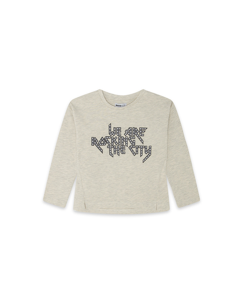 Camiseta manga larga rocking the city rocking