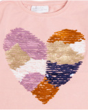 T-shirt en maille rose fille Night Garden T-shirt en maille rose fille Night Garden