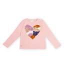 T-shirt en maille rose fille Night Garden T-shirt en maille rose fille Night Garden