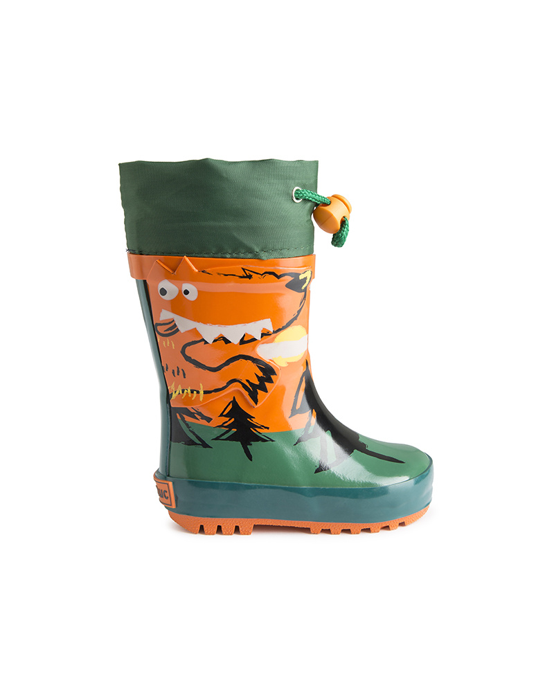 Bottes de Pluie Vert Enfant Natural Grown
