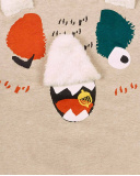 Sweat en peluche beige Garçon Natural Grown Sweat en peluche beige Garçon Natural Grown