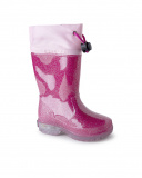 Bottes de Pluie Rose Clair Fille Magic Bottes de Pluie Rose Clair Fille Magic