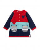 Robe Tricot Rouge Fille Mini Traveller Robe Tricot Rouge Fille Mini Traveller