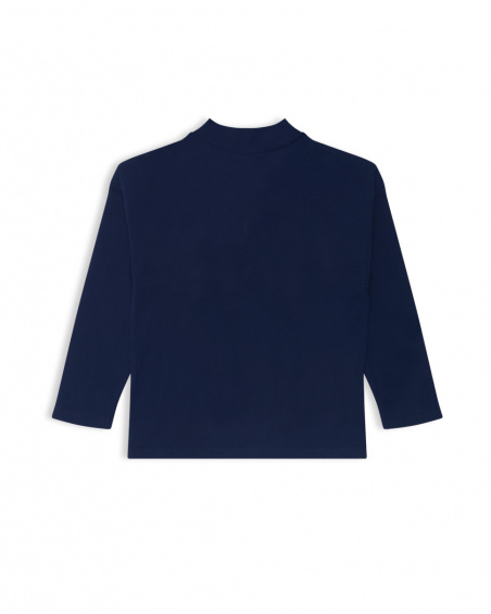 T-shirt en maille bleu pour fille Night Garden T-shirt en maille bleu pour fille Night Garden