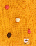 Veste Tricot Fille Orange Dog'S Mix Veste Tricot Fille Orange Dog'S Mix