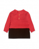 Robe Tricot Rose Fille Dog'S Mix Robe Tricot Rose Fille Dog'S Mix