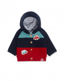 Veste Tricot Bleu Garçon Mini Traveller Veste Tricot Bleu Garçon Mini Traveller