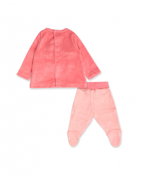 Ensemble Baby Circus Girl Tundosado rose Ensemble Baby Circus Girl Tundosado rose