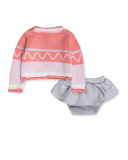 Pull Gris Tricot Et Grenouille Fille Baby Circus Pull Gris Tricot Et Grenouille Fille Baby Circus