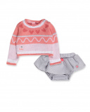 Pull Gris Tricot Et Grenouille Fille Baby Circus Pull Gris Tricot Et Grenouille Fille Baby Circus
