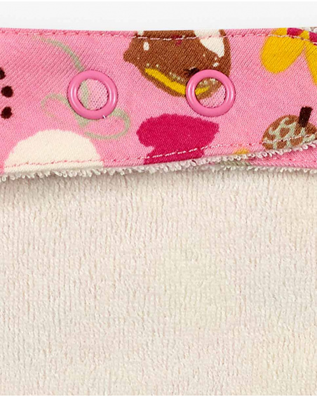 Bandana à pois rose pour fille Woodland Bandana à pois rose pour fille Woodland