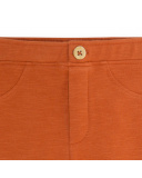 Legging en peluche orange pour fille Natural Grown Legging en peluche orange pour fille Natural Grown