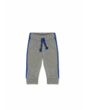 Pantalon en peluche gris et bleu Boy Connect Pantalon en peluche gris et bleu Boy Connect