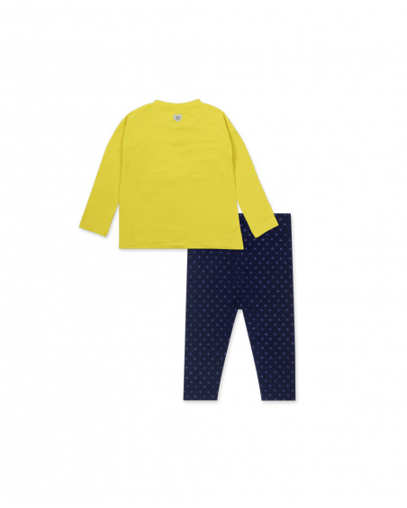 T-shirt et legging en maille vert fille Galaxy Friends T-shirt et legging en maille vert fille Galaxy Friends