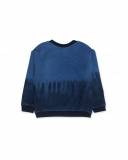 Sweat en peluche bleu garçon Ski Explorers Sweat en peluche bleu garçon Ski Explorers