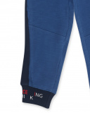 Pantalon Peluche Bleu Et Rouge Garçon Ski Explorers Pantalon Peluche Bleu Et Rouge Garçon Ski Explorers