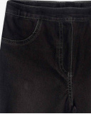 Jegging peluche noir fille Basics Kids W23 Jegging peluche noir fille Basics Kids W23