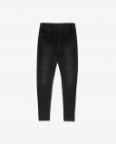 Jegging peluche noir fille Basics Kids W23 Jegging peluche noir fille Basics Kids W23