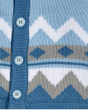 Veste Tricot Bleu Garçon Baby Circus Veste Tricot Bleu Garçon Baby Circus