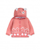 Veste Tricot Rose Fille Baby Circus Veste Tricot Rose Fille Baby Circus
