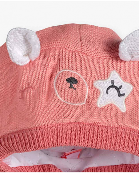 Veste Tricot Rose Fille Baby Circus Veste Tricot Rose Fille Baby Circus