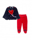 Ensemble Tundosado bleu pour fille Mini Traveller Ensemble Tundosado bleu pour fille Mini Traveller