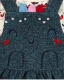 Robe Combinée Bleue Fille Mini Traveller Robe Combinée Bleue Fille Mini Traveller