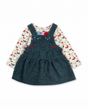 Robe Combinée Bleue Fille Mini Traveller Robe Combinée Bleue Fille Mini Traveller