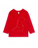 T-shirt Maille Rouge Garçon Basics Bébé W23 T-shirt Maille Rouge Garçon Basics Bébé W23