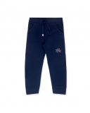 Pantalon Peluche Bleu Marine Garçon Basics Bébé W23