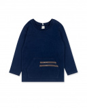 T-shirt Maille Marine Garçon Basics Bébé W23 T-shirt Maille Marine Garçon Basics Bébé W23