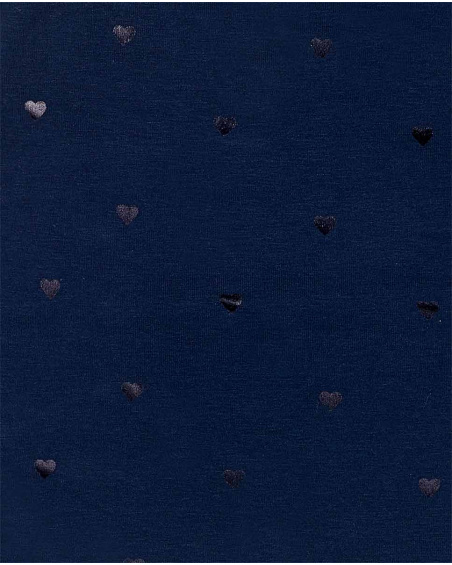 T-shirt Maille Marine Fille Basics Bébé W23 T-shirt Maille Marine Fille Basics Bébé W23