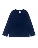 T-shirt Maille Marine Fille Basics Bébé W23 T-shirt Maille Marine Fille Basics Bébé W23