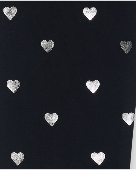 Legging Maille Noir Fille Basics Bébé W23 Legging Maille Noir Fille Basics Bébé W23